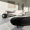 Cozy Black And White Living Room Design Ideas 01