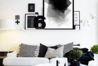 Cozy Black And White Living Room Design Ideas 42