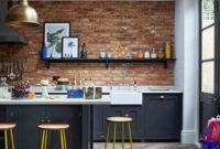 Elegant Navy Kitchen Cabinets For Decorating Your Kitchen 10