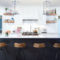 Elegant Navy Kitchen Cabinets For Decorating Your Kitchen 17