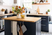 Elegant Navy Kitchen Cabinets For Decorating Your Kitchen 19
