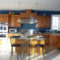 Elegant Navy Kitchen Cabinets For Decorating Your Kitchen 24