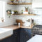 Elegant Navy Kitchen Cabinets For Decorating Your Kitchen 26