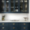 Elegant Navy Kitchen Cabinets For Decorating Your Kitchen 32