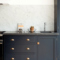 Elegant Navy Kitchen Cabinets For Decorating Your Kitchen 38