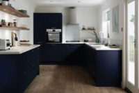 Elegant Navy Kitchen Cabinets For Decorating Your Kitchen 39