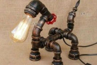 Fascinating Industrial Pipe Lamp For Home 40