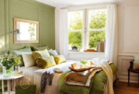 Natural Green Bedroom Design Ideas 23