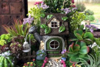 Pretty Fairy Garden Plants Ideas For Around Your Side Home 26