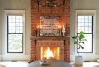 Rustic Farmhouse Fireplace Ideas For Your Living Room 15
