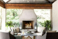 Rustic Farmhouse Fireplace Ideas For Your Living Room 18