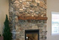 Rustic Farmhouse Fireplace Ideas For Your Living Room 26
