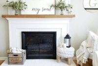 Rustic Farmhouse Fireplace Ideas For Your Living Room 28