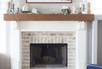 Rustic Farmhouse Fireplace Ideas For Your Living Room 42