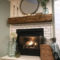 Rustic Farmhouse Fireplace Ideas For Your Living Room 45