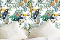 Best Ideas Of Tropical Wall Mural For Summer 12