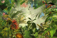 Best Ideas Of Tropical Wall Mural For Summer 25