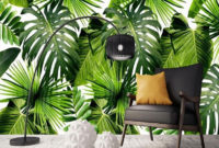 Best Ideas Of Tropical Wall Mural For Summer 34
