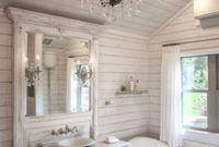 Cute Shabby Chic Bathroom Design Ideas 19
