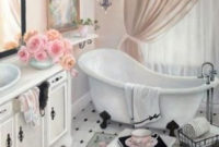 Cute Shabby Chic Bathroom Design Ideas 30