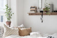 Genius Rustic Scandinavian Bedroom Design Ideas 19