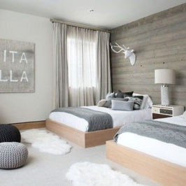 45 Genius Rustic Scandinavian Bedroom Design Ideas – HOMYSTYLE