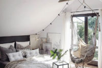 Genius Rustic Scandinavian Bedroom Design Ideas 36