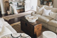 Gorgeous Farmhouse Design Ideas For Living Room 16