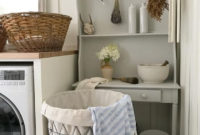 Innovative Laundry Room Design With French Country Style 33