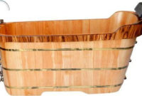 Marvelous Wooden Bathtub Design Ideas To Get Relax 07