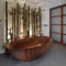 Marvelous Wooden Bathtub Design Ideas To Get Relax 26
