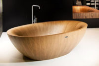 Marvelous Wooden Bathtub Design Ideas To Get Relax 29