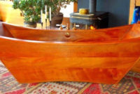 Marvelous Wooden Bathtub Design Ideas To Get Relax 38