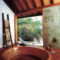 Marvelous Wooden Bathtub Design Ideas To Get Relax 42
