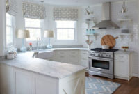 Minimalist Small White Kitchen Design Ideas 14