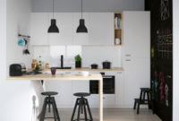 Minimalist Small White Kitchen Design Ideas 16