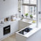 Minimalist Small White Kitchen Design Ideas 31