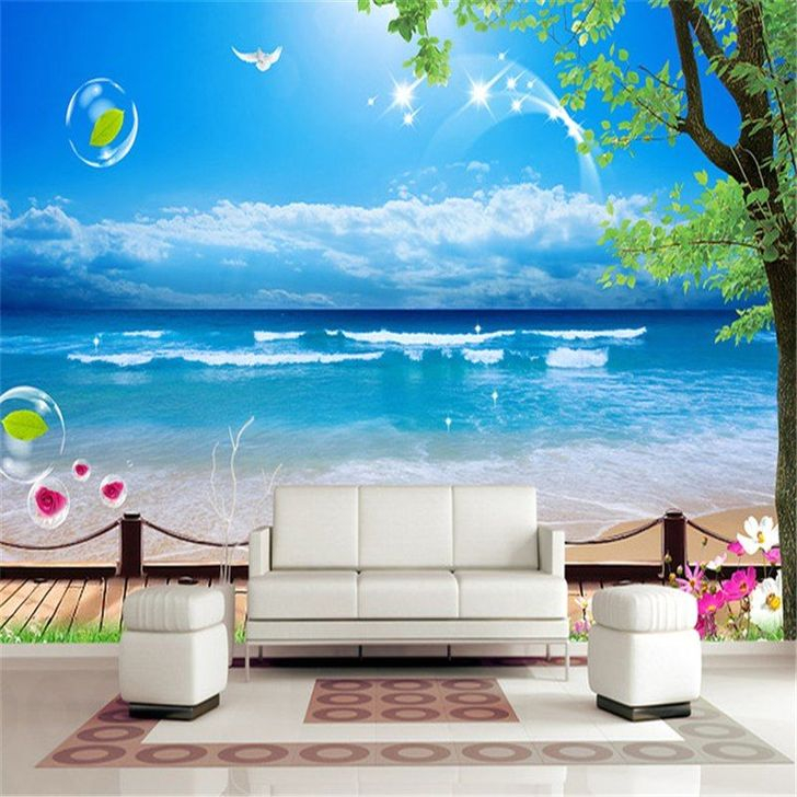 48 Perfect 3D Wallpapaer Design Ideas For Living Room