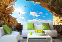 Perfect 3D Wallpapaer Design Ideas For Living Room 20