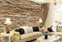 Perfect 3D Wallpapaer Design Ideas For Living Room 43