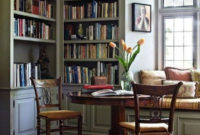 Wonderful Home Library Design Ideas To Make Your Home Look Fantastic 39