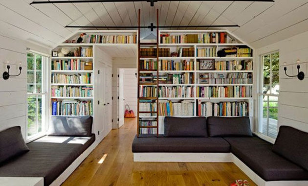 60 Wonderful Home Library Design Ideas To Make Your Home Look Fantastic