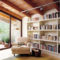 Wonderful Home Library Design Ideas To Make Your Home Look Fantastic 46