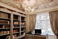 Wonderful Home Library Design Ideas To Make Your Home Look Fantastic 49
