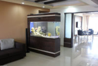 Modern Aquarium Partition Ideas For Living Room 01
