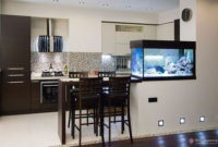 Modern Aquarium Partition Ideas For Living Room 09