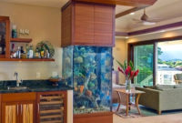 Modern Aquarium Partition Ideas For Living Room 13