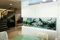 Modern Aquarium Partition Ideas For Living Room 30