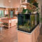 Modern Aquarium Partition Ideas For Living Room 35