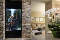 Modern Aquarium Partition Ideas For Living Room 40